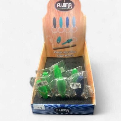 Cigar Plastic Punch Key Ring