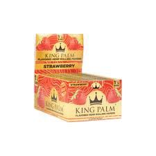 King Palm Flavored Rolling Paper's, Flavor: Strawberry