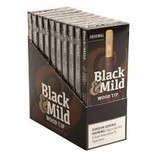 Black &amp; Mild Cigars, Flavor: Original, Material: Wood Tip, Size: 5 Pack