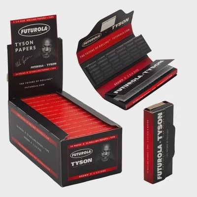 Futurola X Tyson Rolling Paper's with Tips