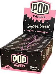 Pop Papers Rolling Paper's with Flavored Tips