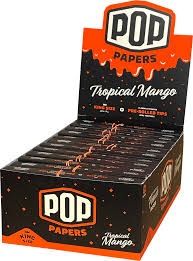 Pop Papers Rolling Paper's with Flavored Tips