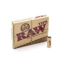 RAW Pre-Rolled Tips, Size: 21 Pack, Style: Slim