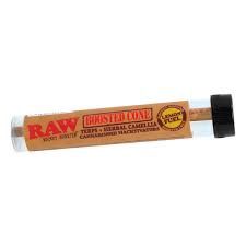 RAW Boosted Pre-Rolled Cones, Flavor: Lemon Fuel
