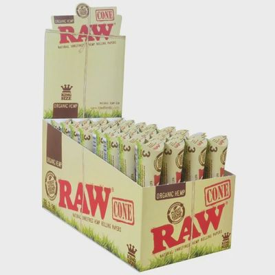 RAW Organic Hemp Pre-Rolled Cones
