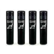 Clipper Lighter Jet Flame Solid Design