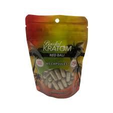 Boosted Kratom Capsules, Flavor: Red Bali, Size: 150 Capsules