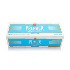 Supermatic Filtered Cigarette Tubes, Flavor: Blue, Style: King Size