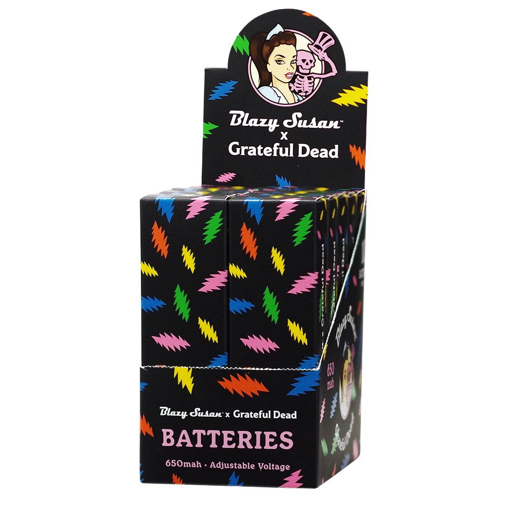 Blazy Susan X Grateful Dead Batteries, Colour: Lightening