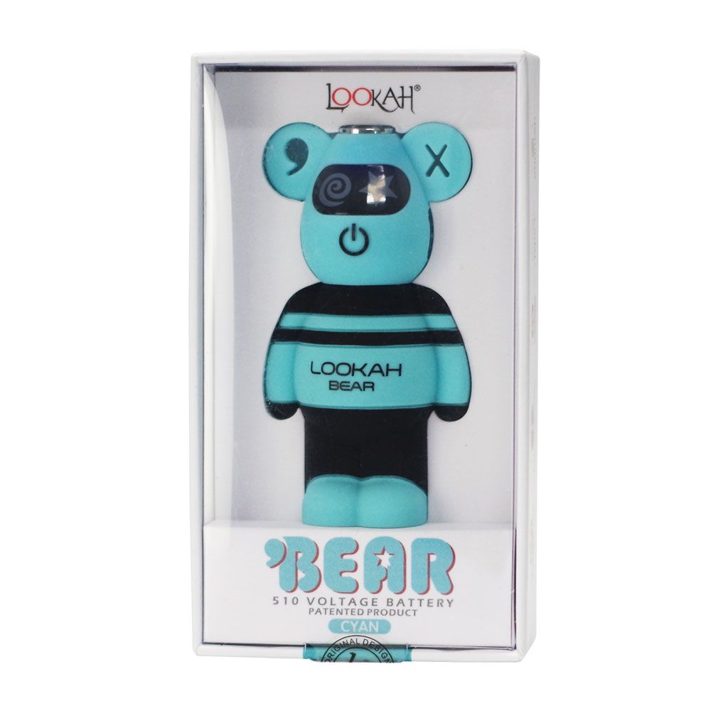 Lookah Bear Batteries, Colour: Cyan
