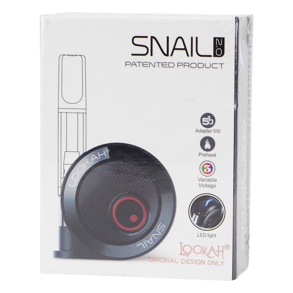Lookah Snail 2.0 Batteries, Colour: Black