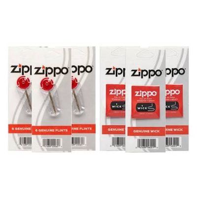 Zippo Lighter Attachments/Accessories, Style: Zippo 6 Flints