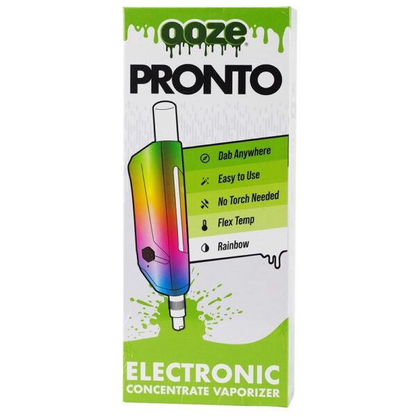 Ooze Pronto Electronic Concentrate Vaporizer, Colour: Rainbow