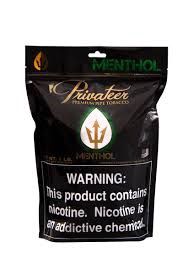 Privateer Premium Pipe Tobacco, Flavor: Menthol, Size: 1 LB