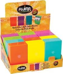 Fujima Cigarette Holder's, Size: King's, Style: Neon Color Auto Open Plastic