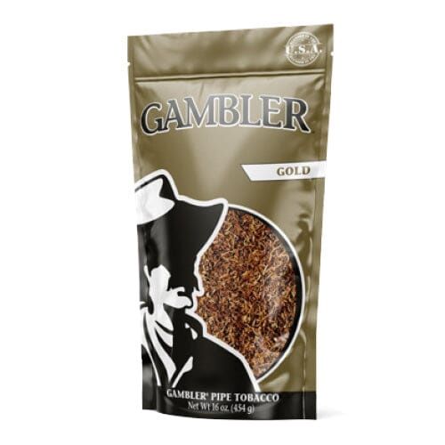 Gambler Pipe Tobacco, Flavor: Gold, Size: 6 oz.