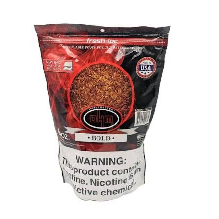 OHM Pipe Tobacco, Flavor: Bold, Size: 6 oz.