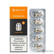 Geek Vape Coil's, Material: Z0.25 Dual Coil