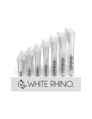 White Rhino Down Stems- Assorted Sizes
