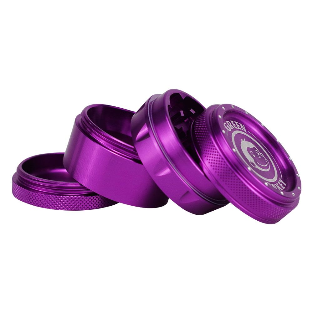 Green Monkey Tamarin Grinder 50mm, Colour: Purple