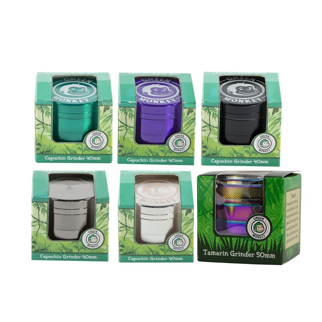 Green Monkey Capuchin Grinder 40mm