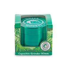 Green Monkey Capuchin Grinder 50mm, Colour: Green