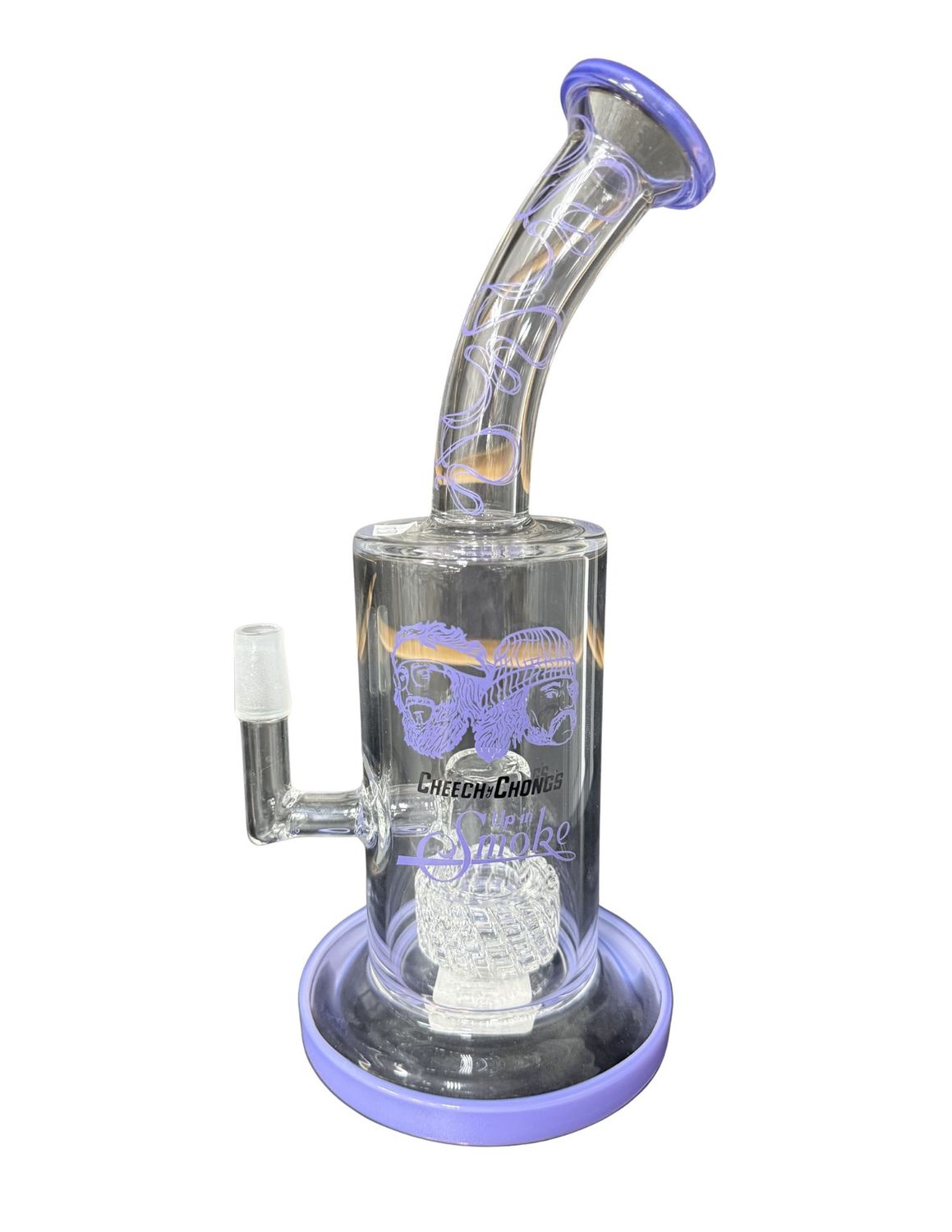 Cheech &amp; Chong Milky Purple Dab Rig