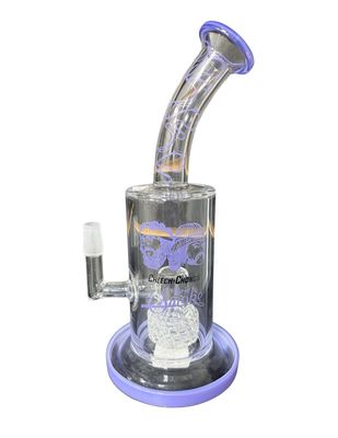 Cheech &amp; Chong Milky Purple Dab Rig