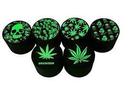 Green Assorted Design Grinder's
