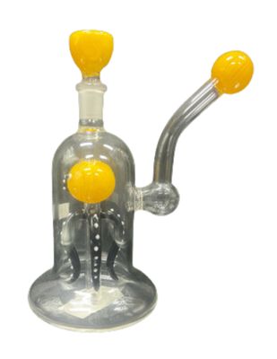 7.9" Octopus Glass Waterpipe
