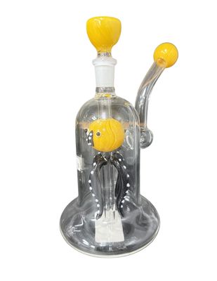 7.9" Octopus Glass Waterpipe