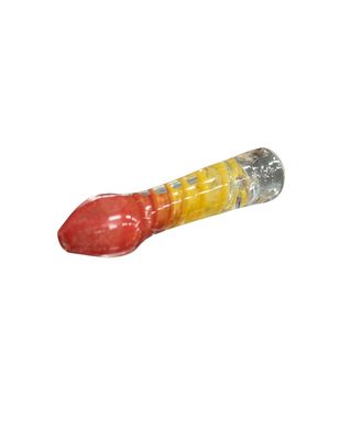 2" Chillum Pipe- Multi Colors