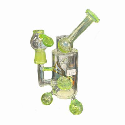 7" Evolution Tropical Storm Waterpipe, Colour: Green