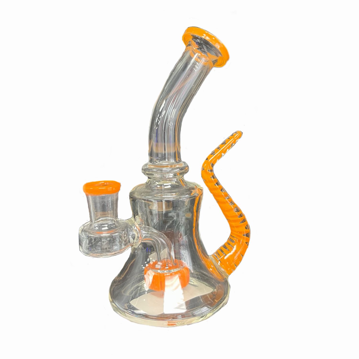 Clover Glass Dragon Tail Mini Waterpipe