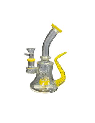Clover Glass Dragon Tail Mini Waterpipe