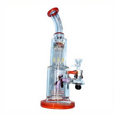 Sci-Fi Glass Orange Waterpipe