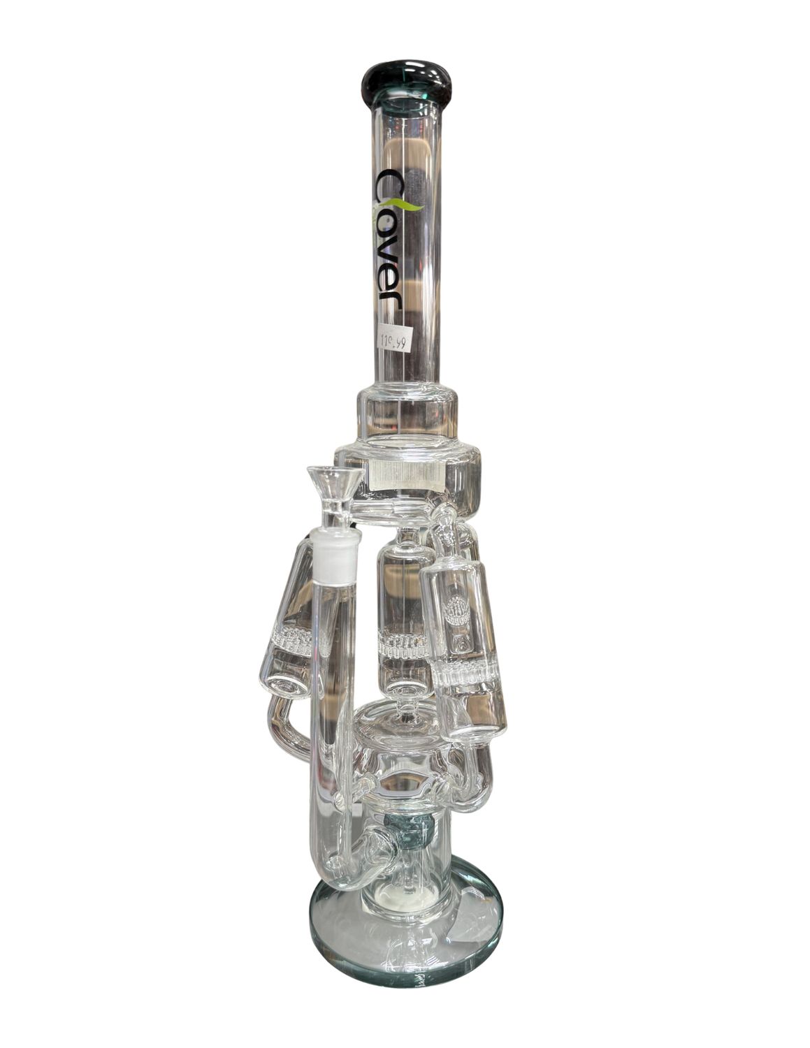 Clover Glass 3x Honeycomb Waterpipe