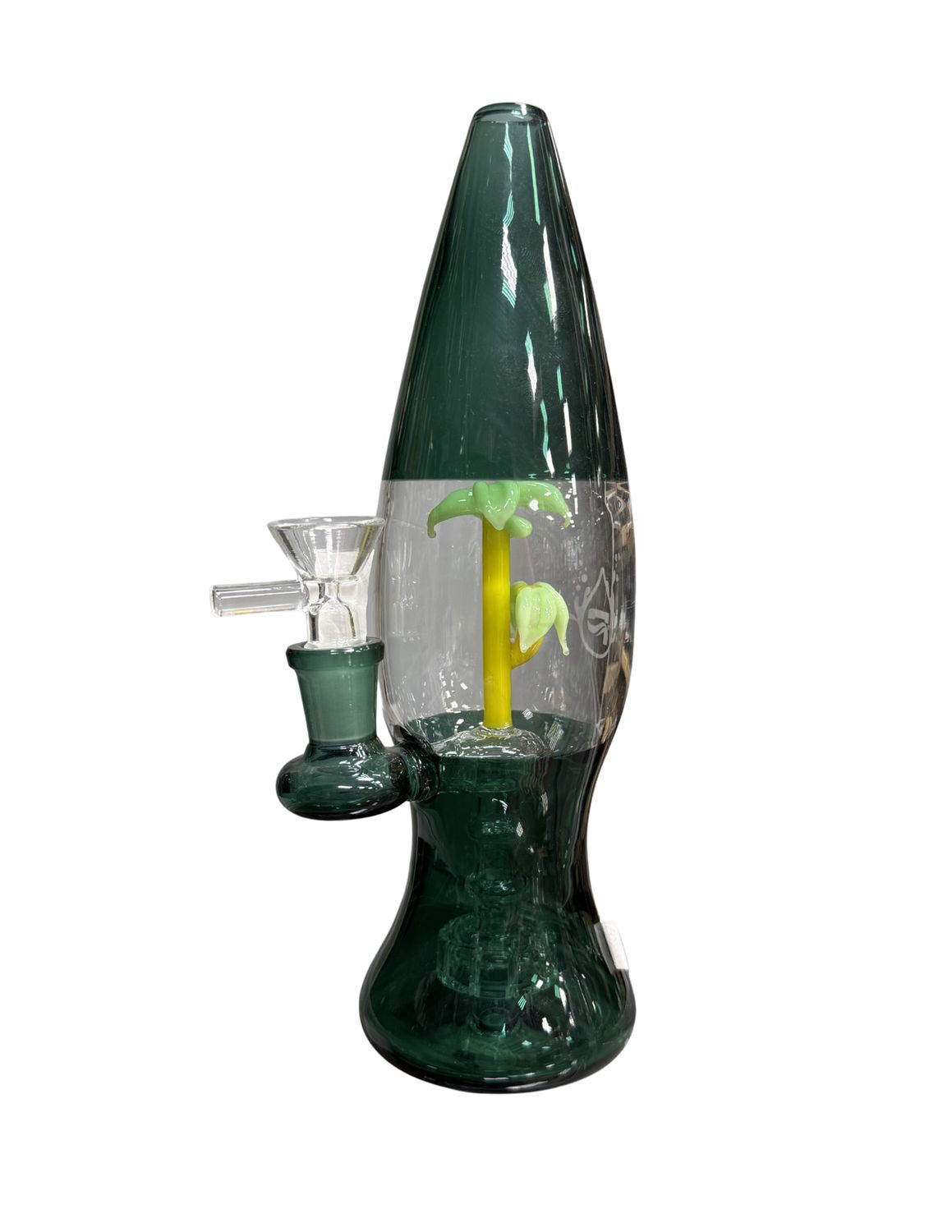 9" Pulsar Palm Tree Lava Lamp Waterpipe