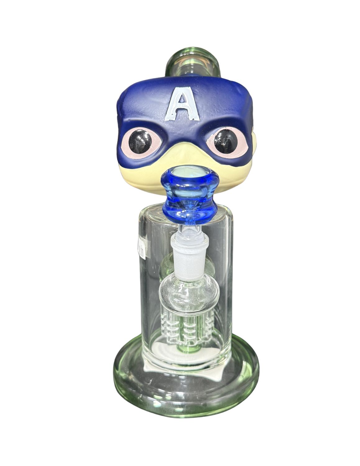 Character Head Waterpipe, Style: Captain America
