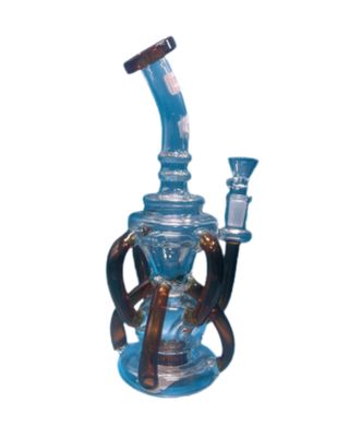 Amber Shower Perc Recycle Waterpipe