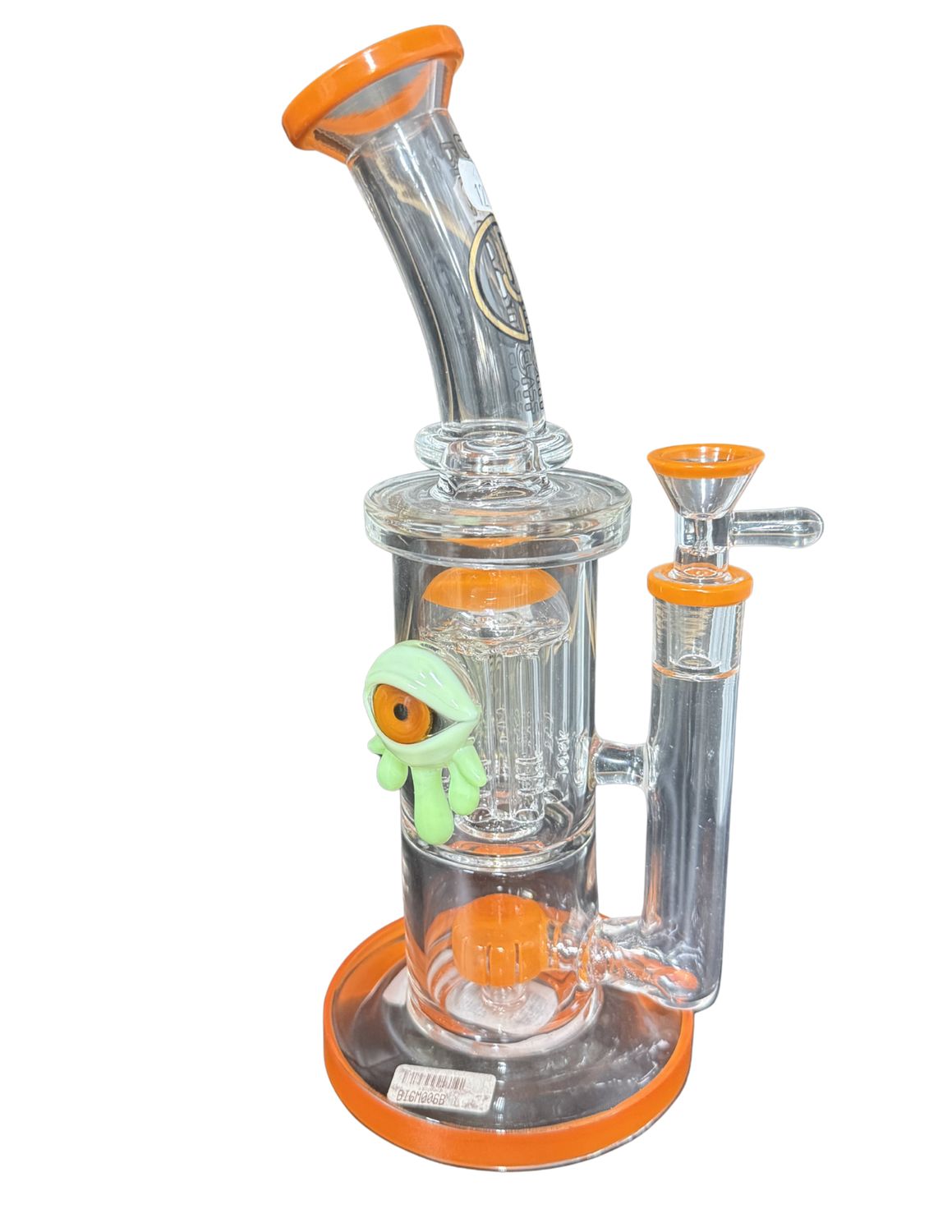 12" Big Mom Illuminati Waterpipe, Colour: Orange
