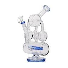 10" Clover Glass Microscope Waterpipe