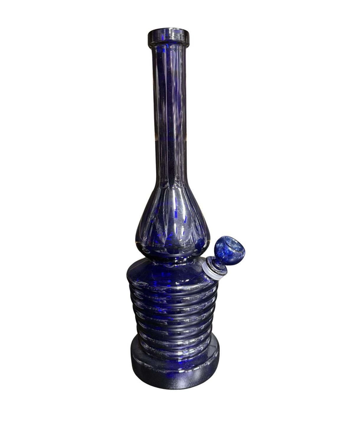 Dark Blue Bottle Shaped  Waterpipe