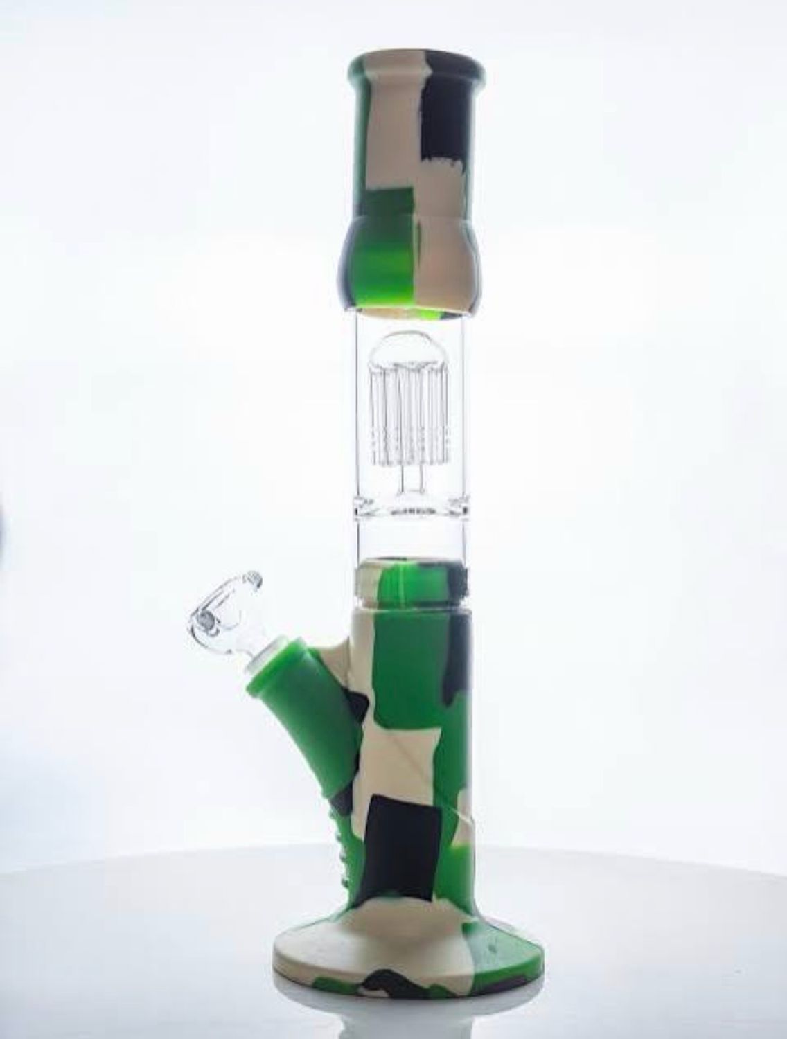 14" NEU Silicone Waterpipe's, Colour: Camo