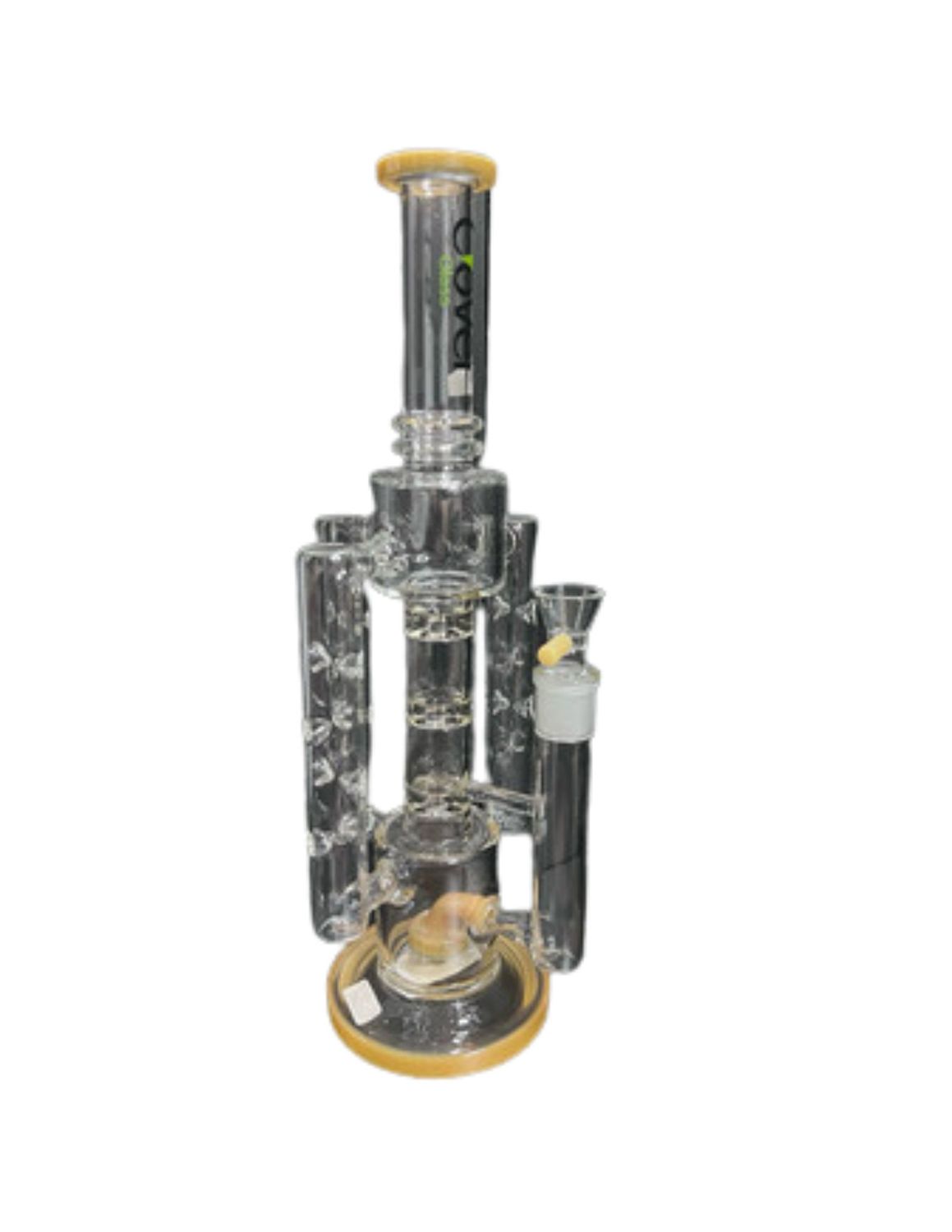 Clover Glass 15" Triple Hand Waterpipe