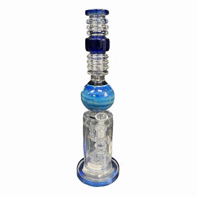 Hipster Glass Blue Ball Waterpipe