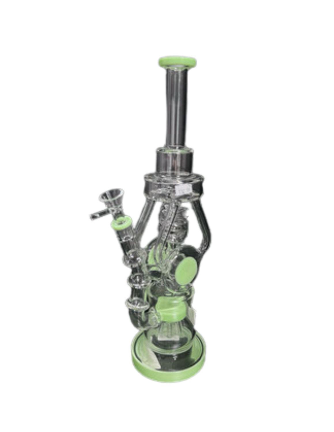 Green Shower Chome Waterpipe