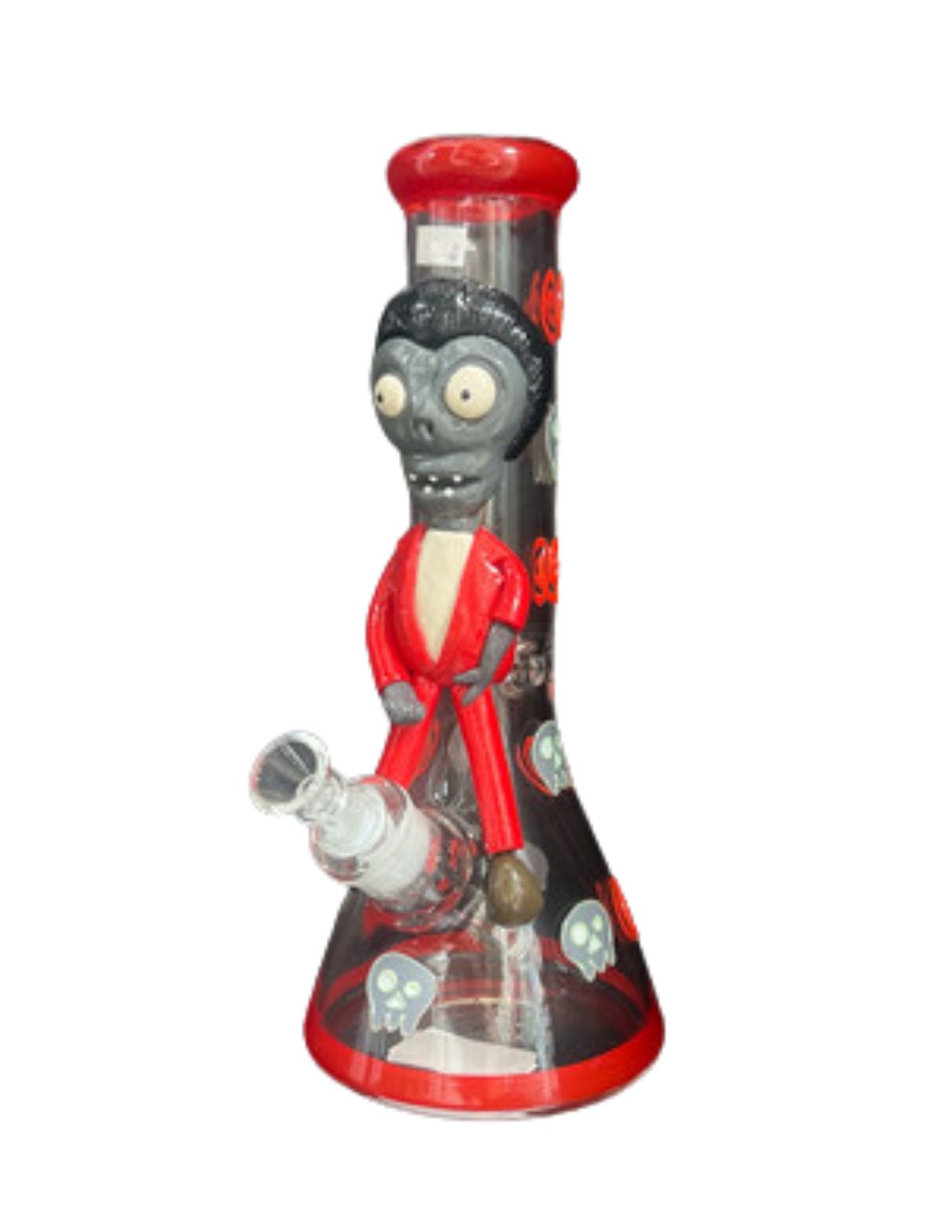 14" Zombie Design Waterpipe