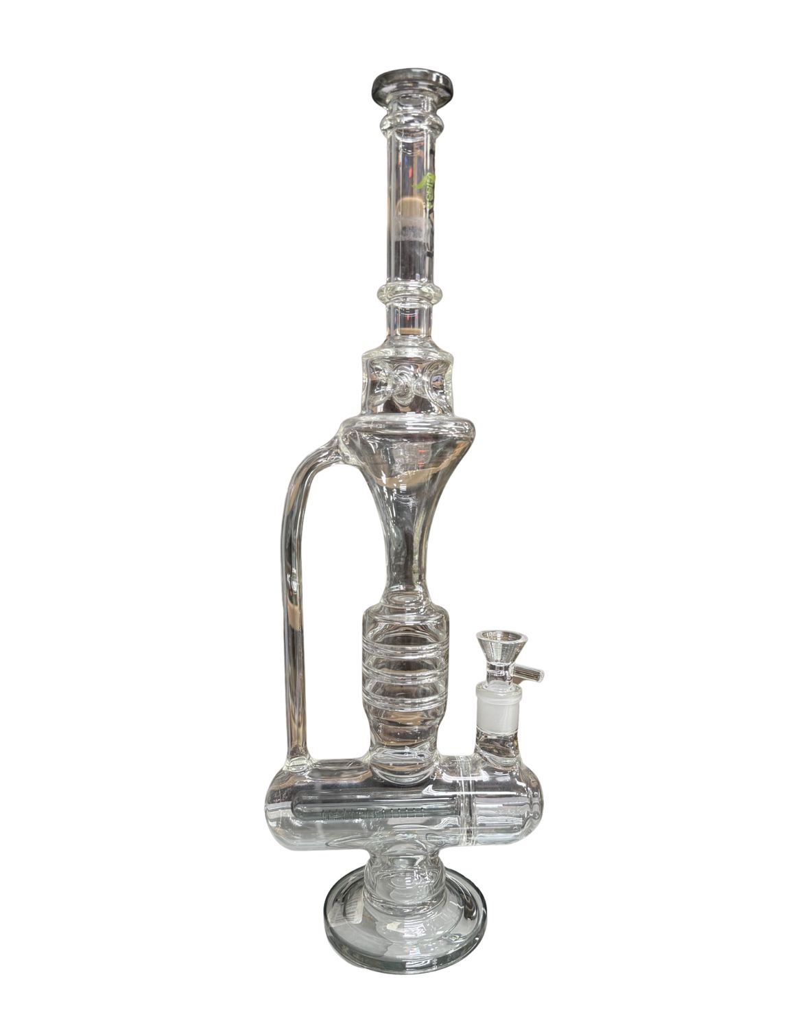 18" Clover Gravity Thin Waterpipe