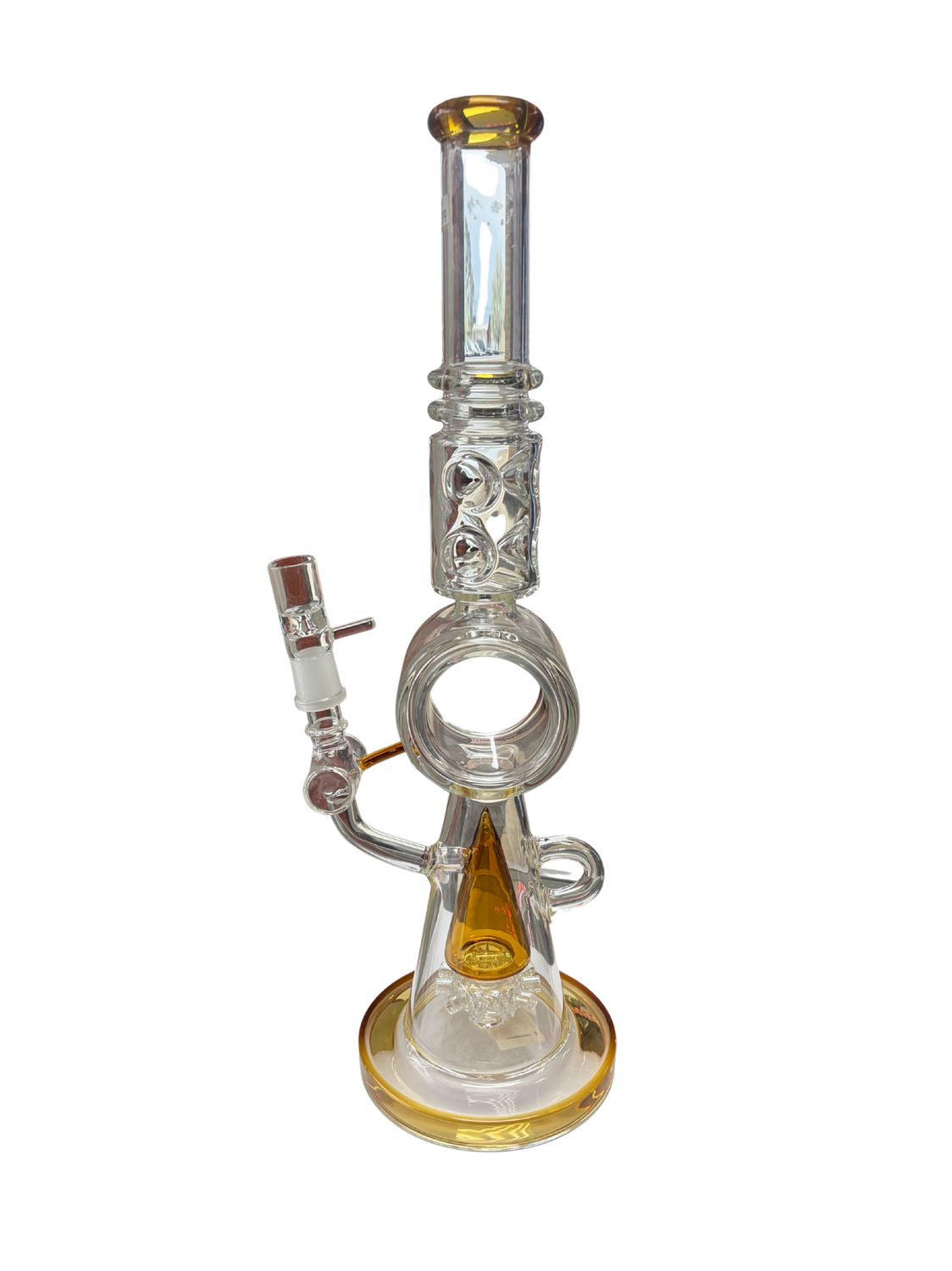 Large Yellow Tinted Waterpipe